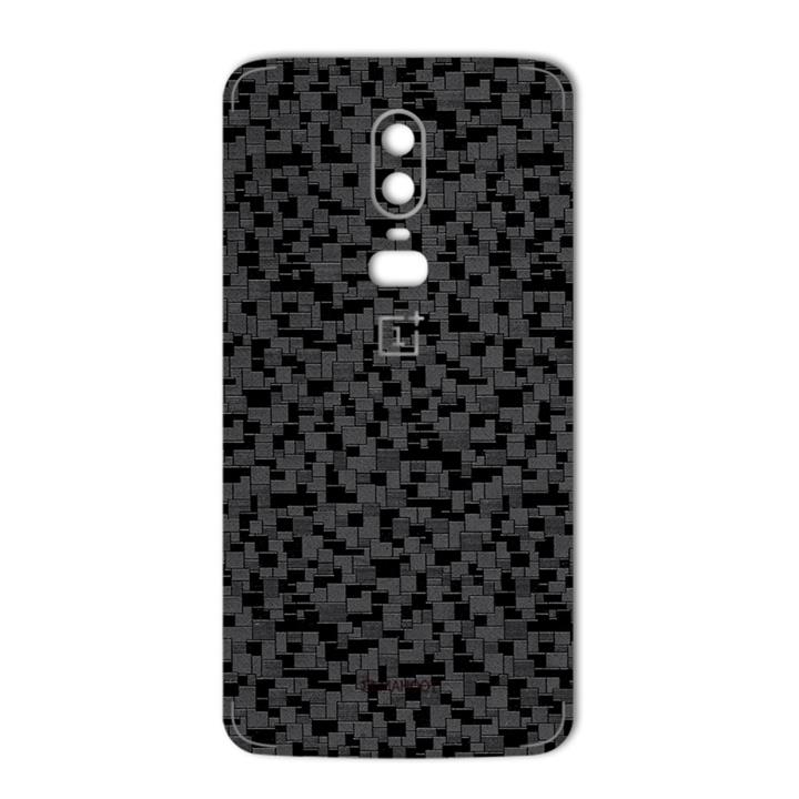 برچسب تزئینی ماهوت مدل Silicon Texture مناسب برای گوشی  OnePlus 6 MAHOOT Silicon Texture Sticker for OnePlus 6